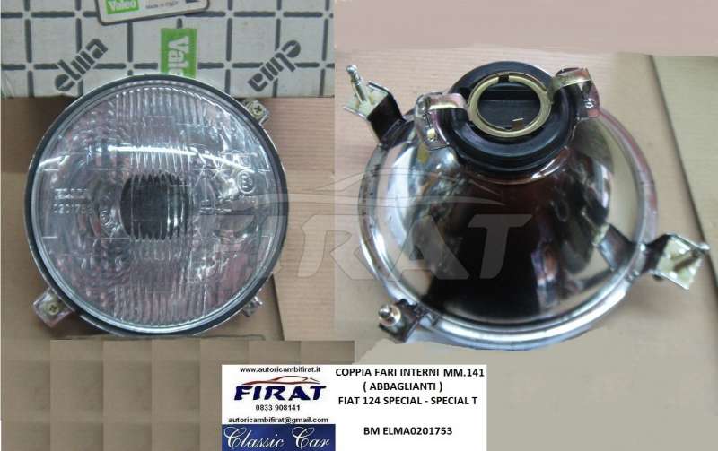 FARO FIAT 124 SPECIAL T INTERNO ELMA